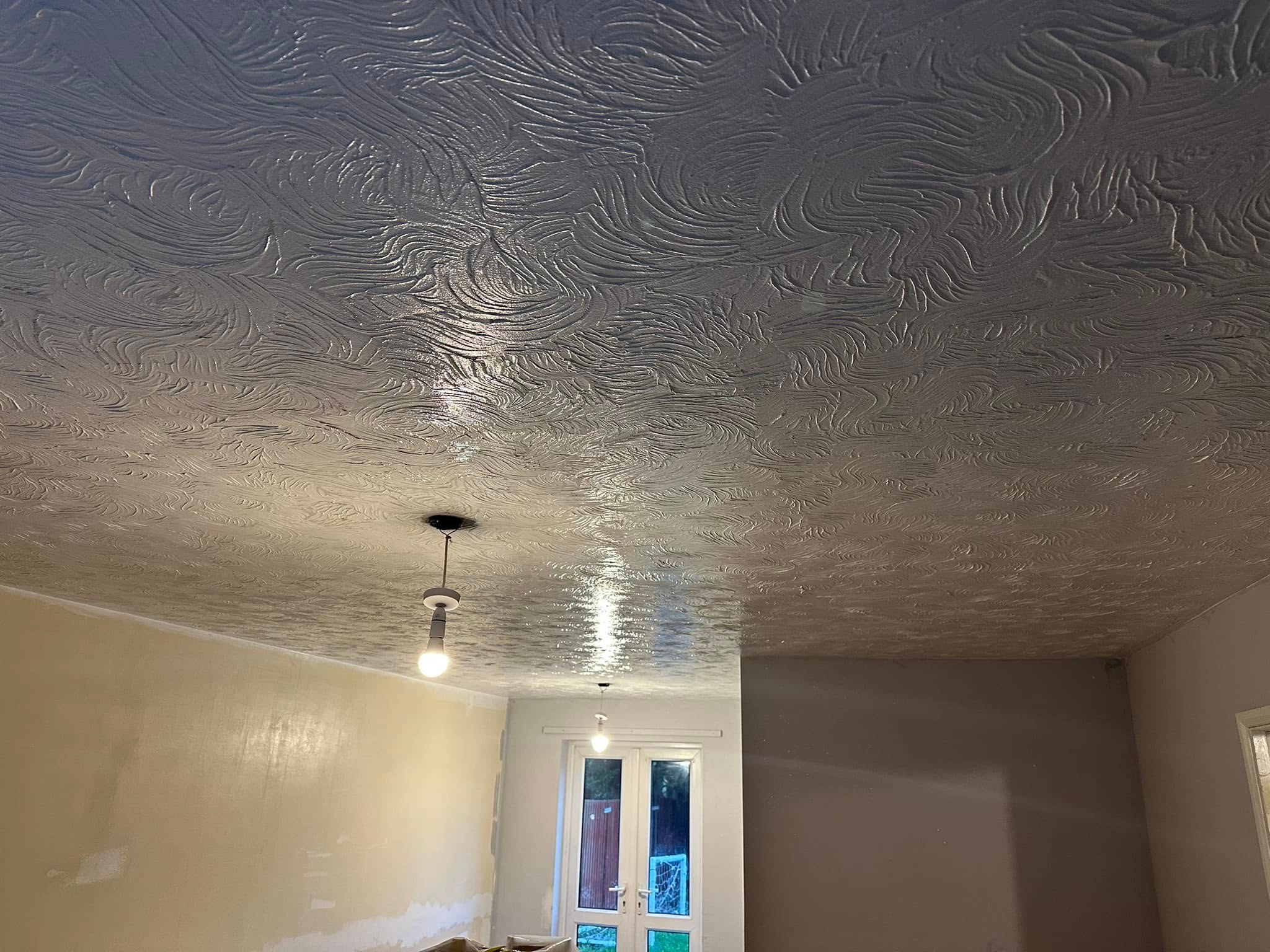 Finished ceiling and room