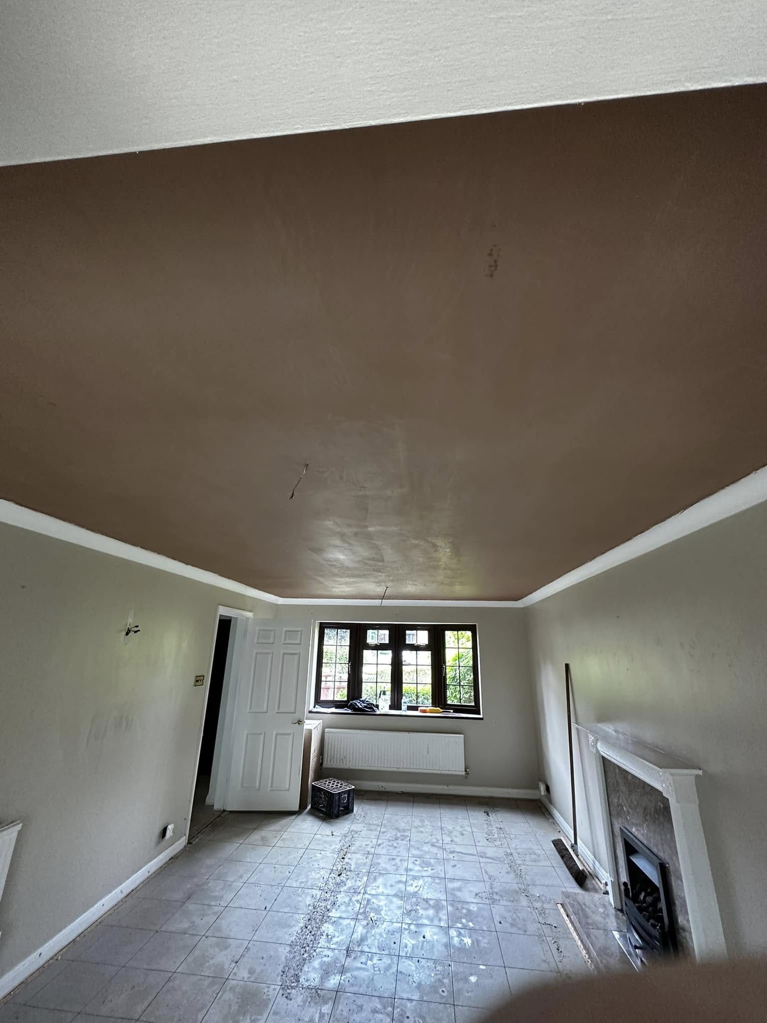 A room finished by Hartwell Plastering